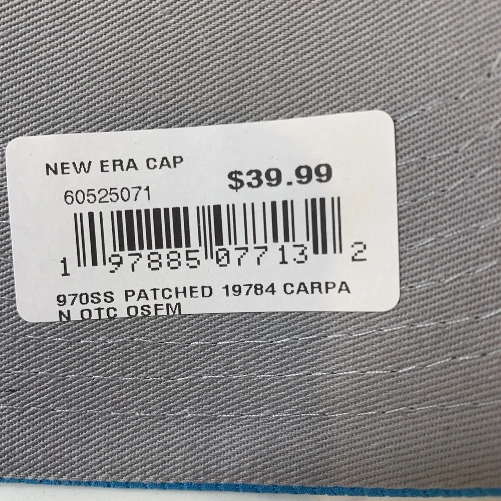 New Era Carolina Panthers 9SEVENTY Stretch Snap Adjustable Snapback Cap Hat OSFM